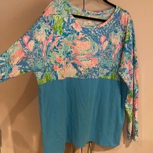 Lilly Pulitzer XXL Finn top never worn